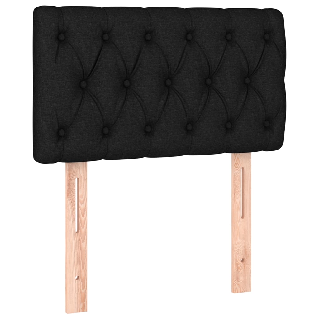 Kopfteil Hellgrau 80x7x118/128 cm Stoff