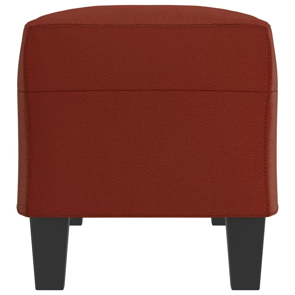 Sitzbank Schwarz 70x35x41 cm Kunstleder