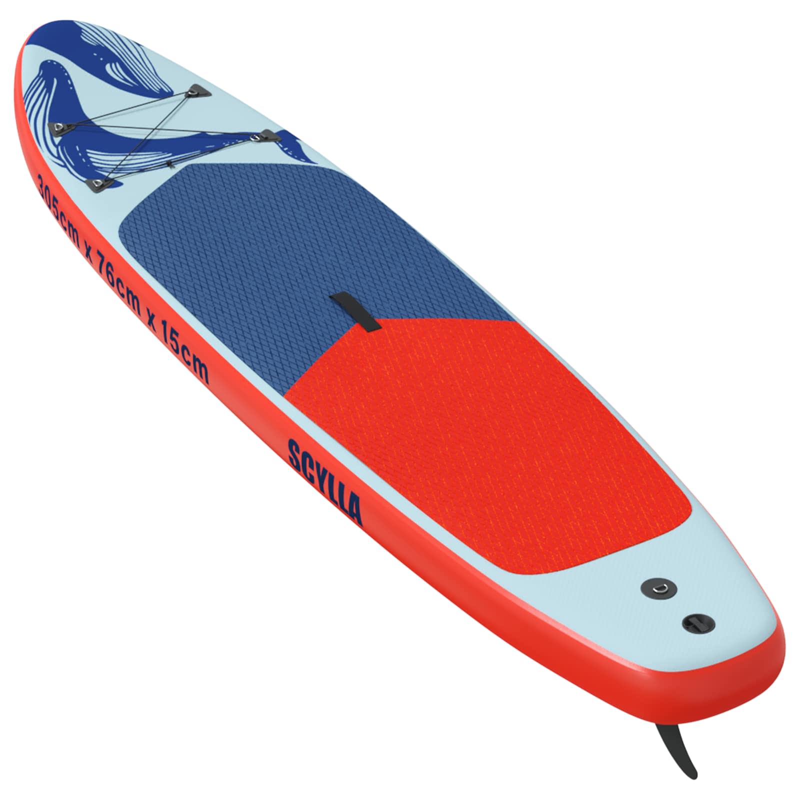 Aufblasbares Stand Up Paddle Board HYDROS 305 x 76 x 15 cm für