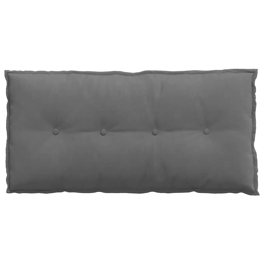 Rückenkissen Taupe 50 x 45 cm Mikrofaserstoff