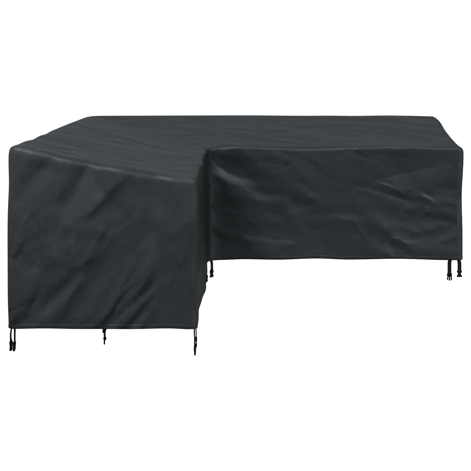 Möbelbezug Schwarz 235 x 235 x 85 cm 210D Oxford Stoff