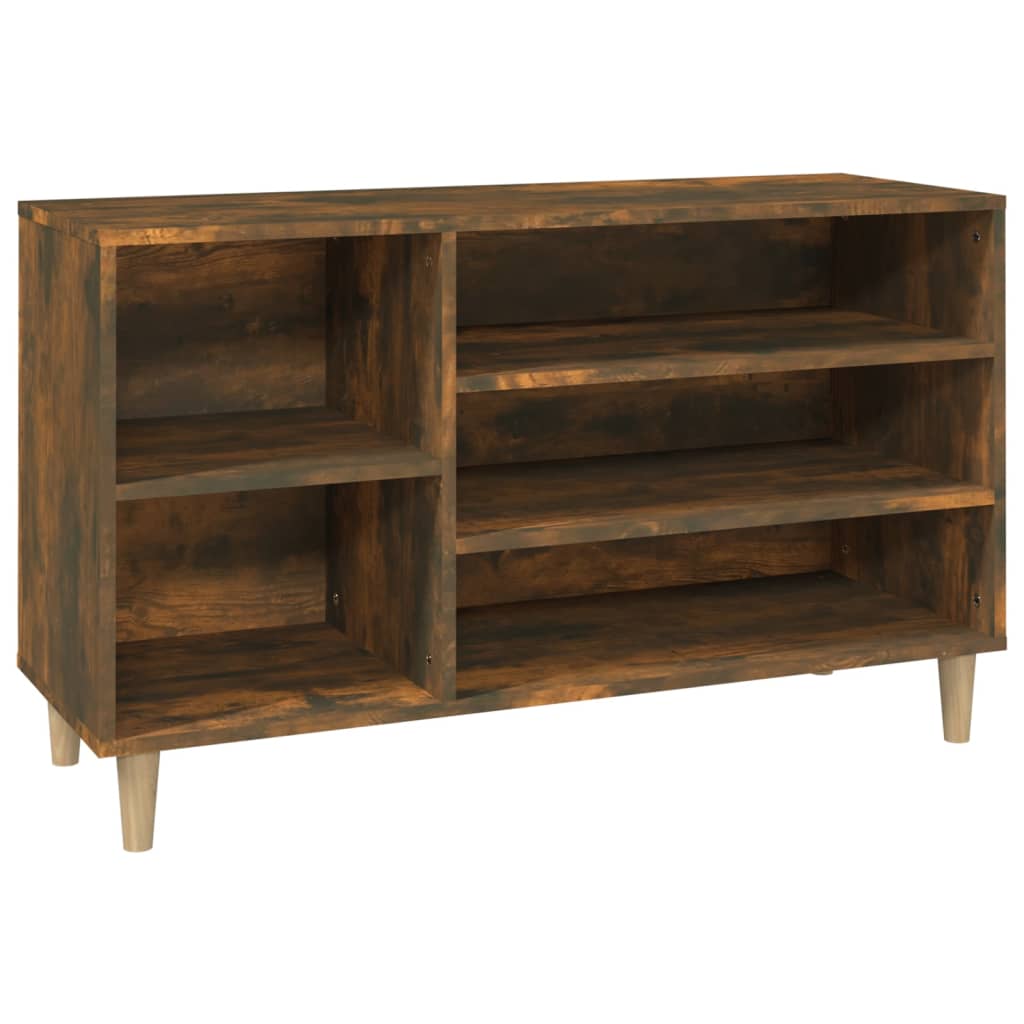 Schuhregal Weiß 102x36x60 cm Holzwerkstoff