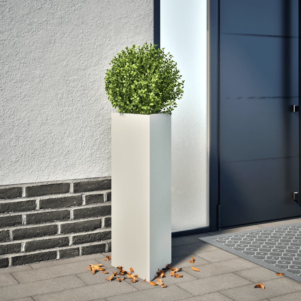 Pflanzkübel 30x26x75 cm Cortenstahl