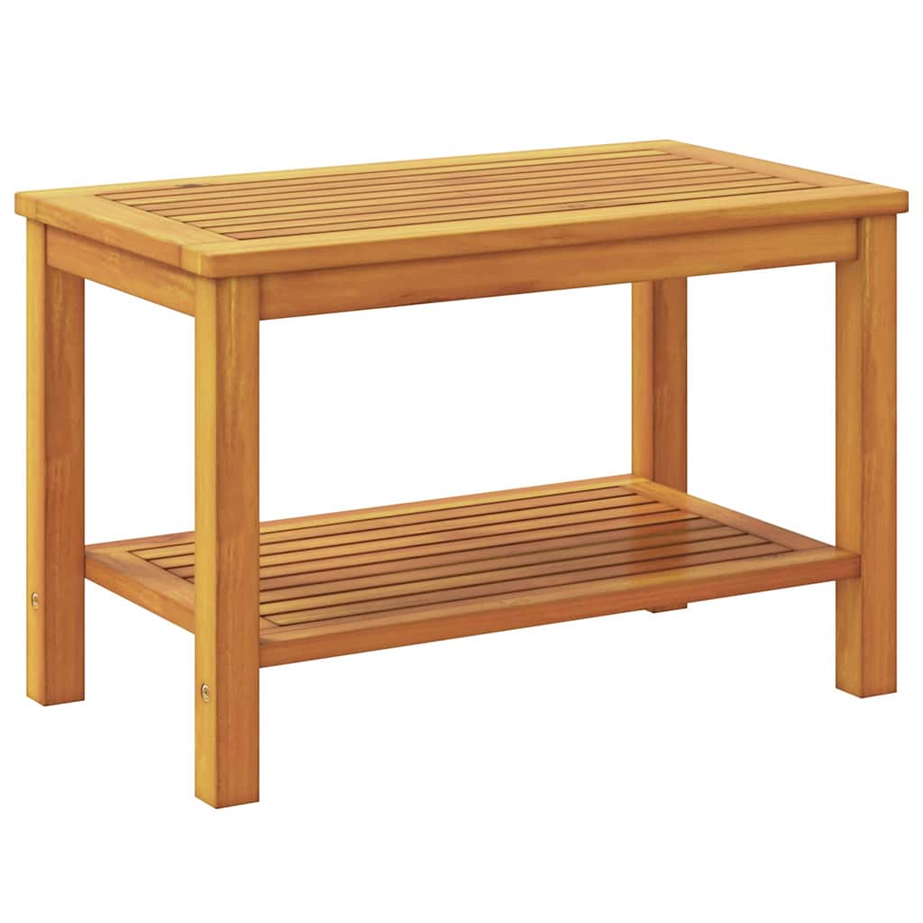 Beistelltisch Öl-Natur 70 x 40 x 45 cm Massivholz Akazie