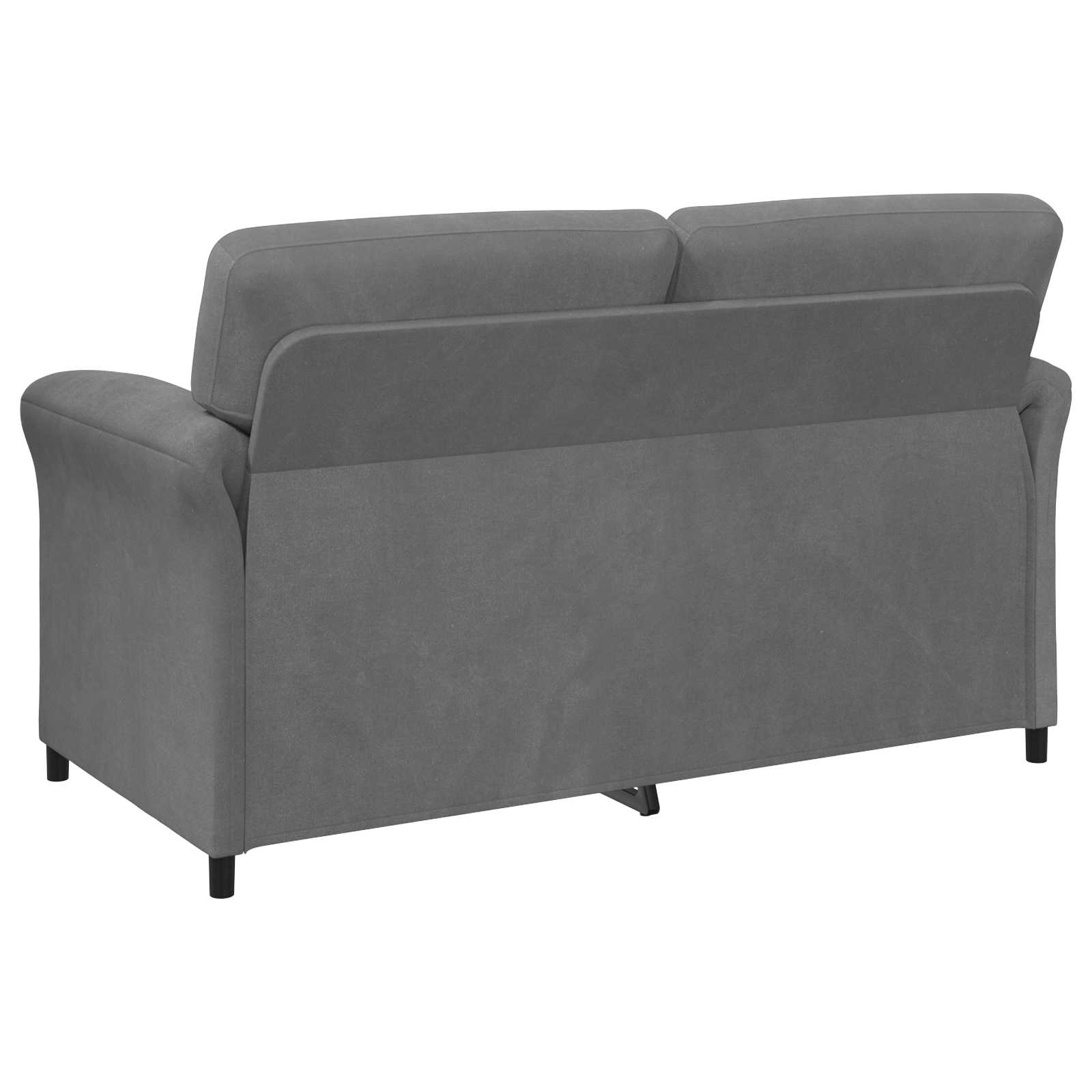 1-Sitzer Sofa Hellgrau 88 x 83 x 95 cm Samt