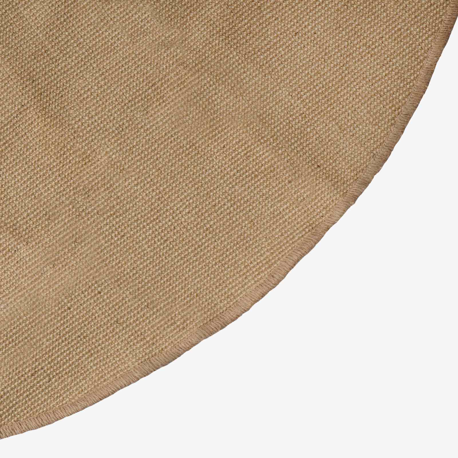 Bereichsteppiche Natur Ø 90 cm Jute