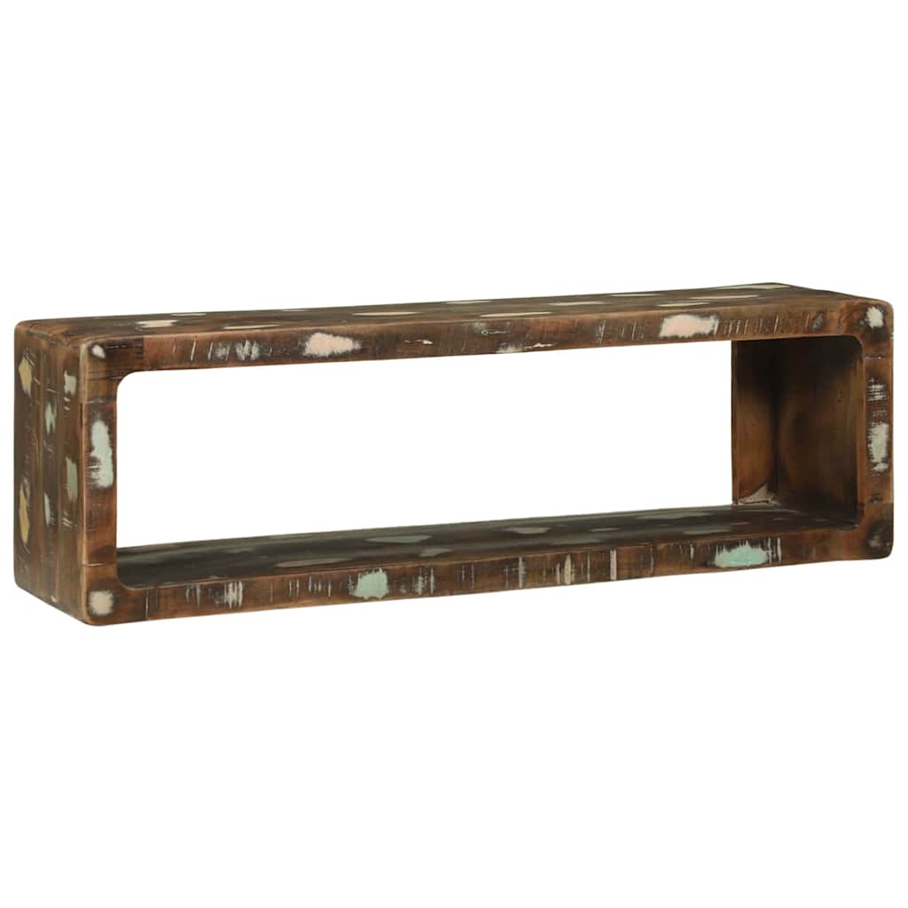 TV-Schrankset mit Regal 3 pcs Braun Massivholz Mango