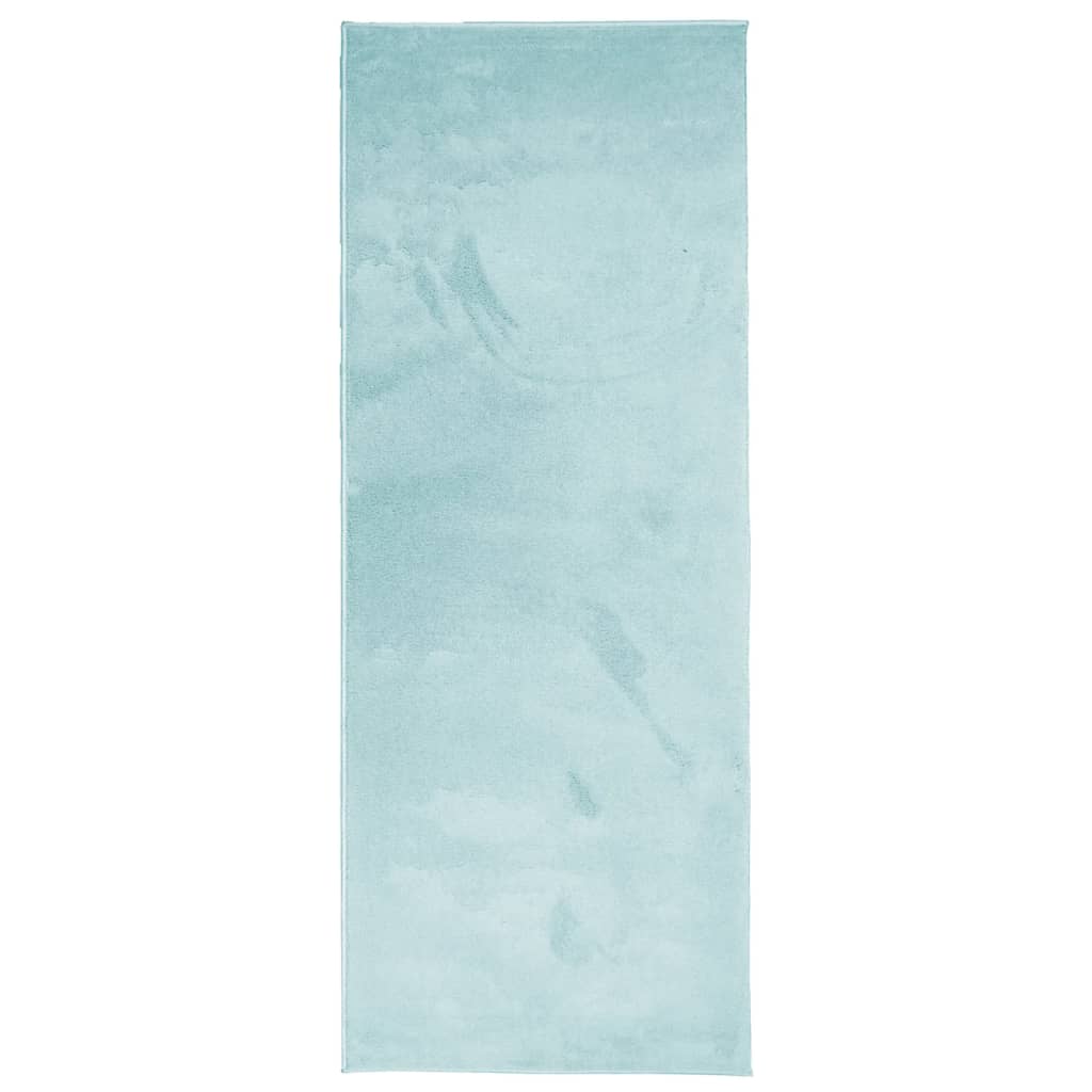 Teppich OVIEDO Kurzflor Anthrazit 120x120 cm