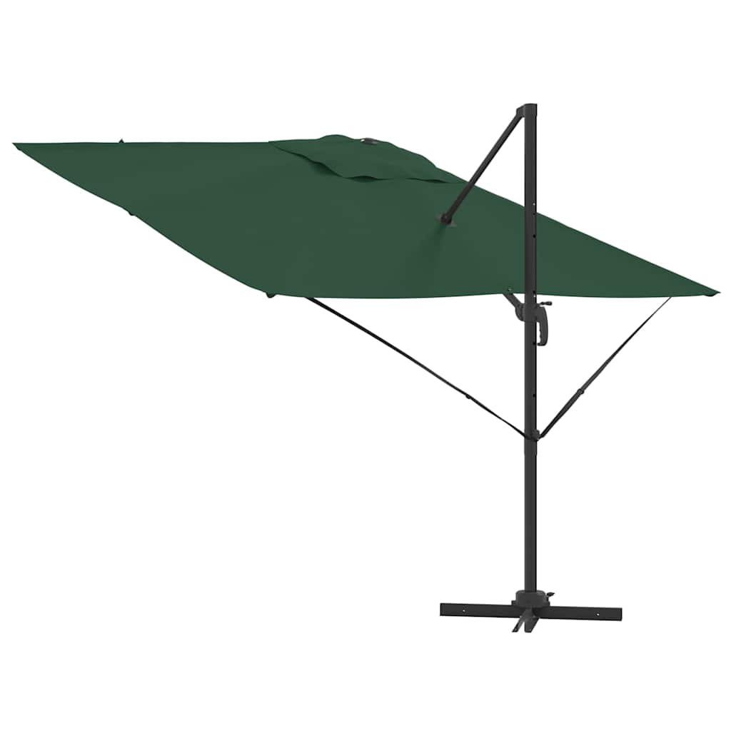 Roma Parasol Beige 286 x 284 x 265 cm Aluminium und Polyester