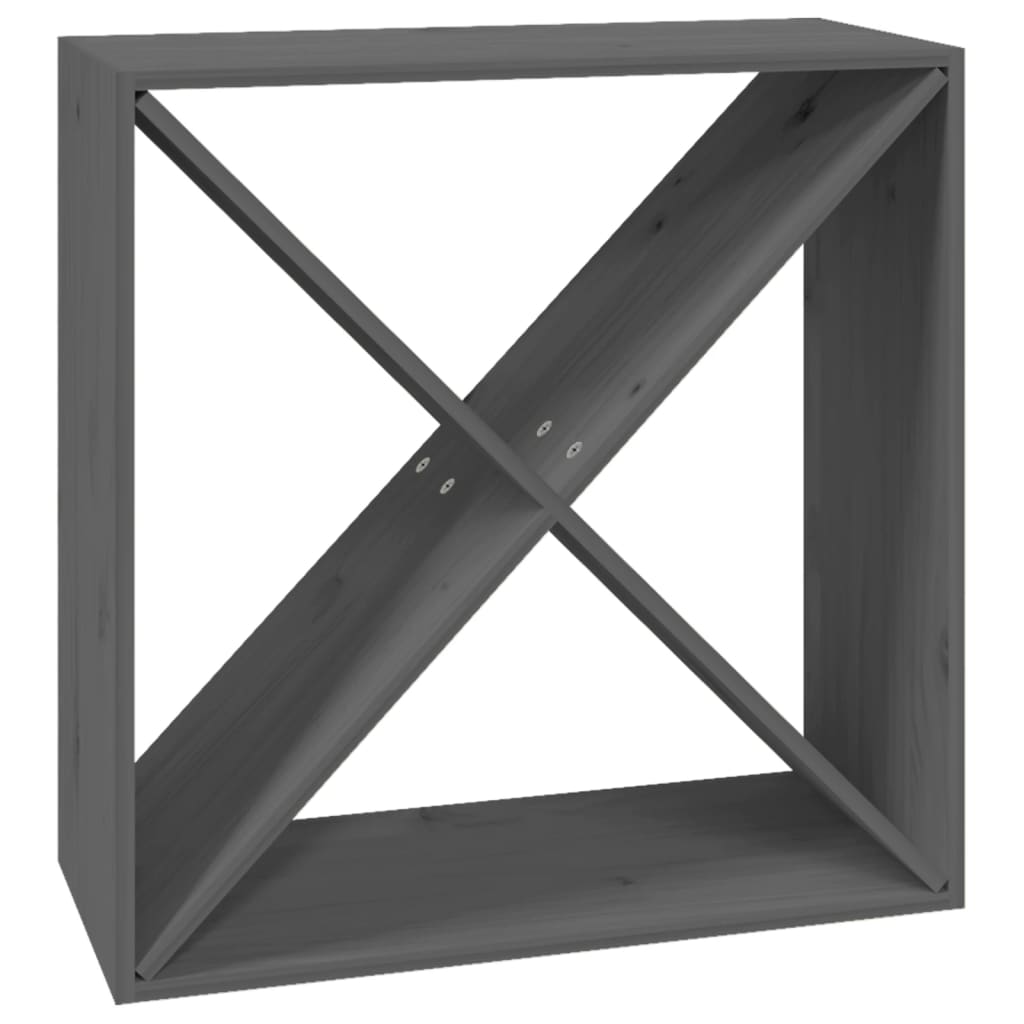Weinschrank 56 x 25 x 56 cm Massivholz Kiefer