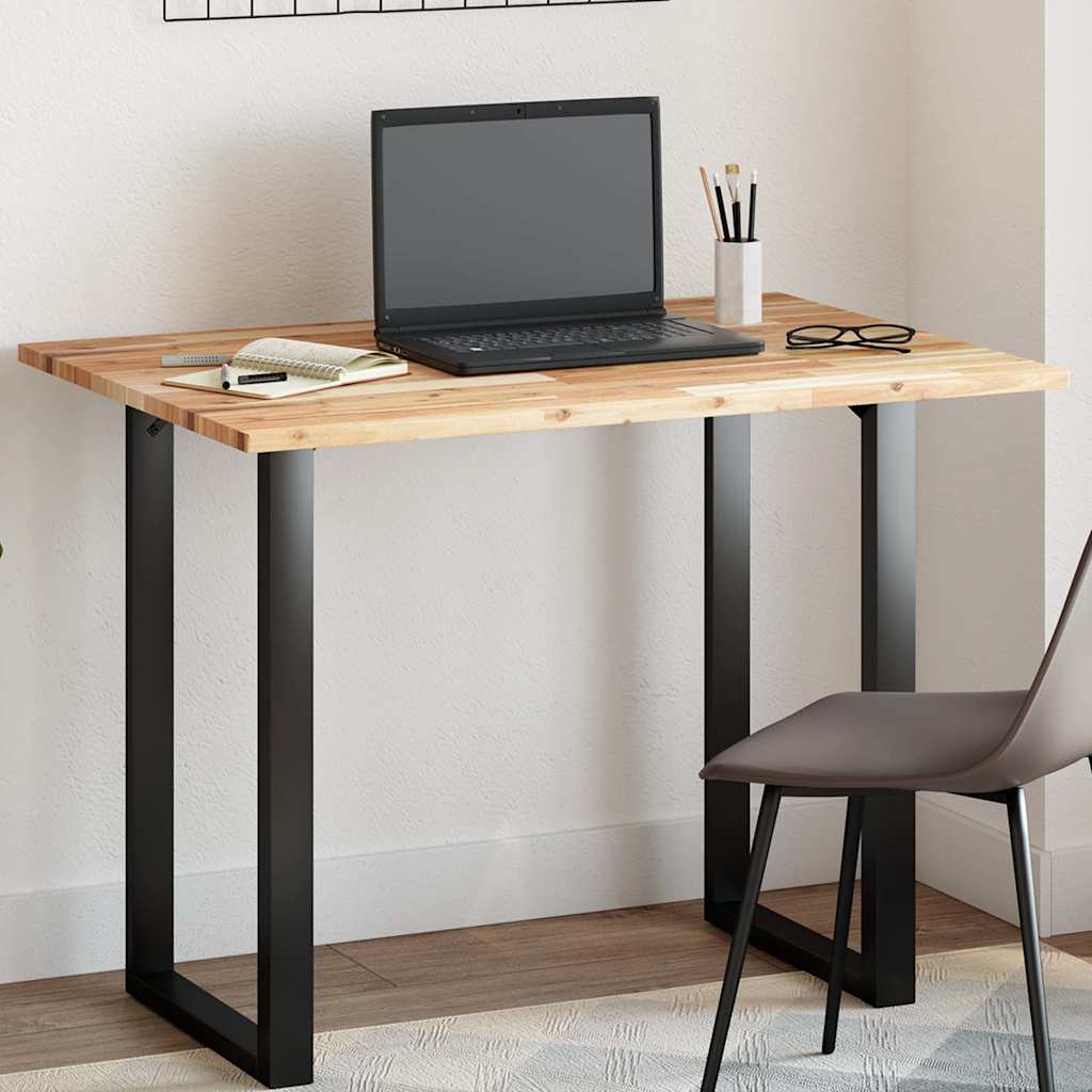 Tischplatte Rechteckig 60x50x2 cm Massivholz Akazie