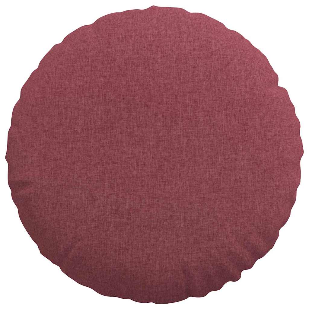 Sitzkissen 2 pcs Hellgrau Ø30 x 13 cm Stoff