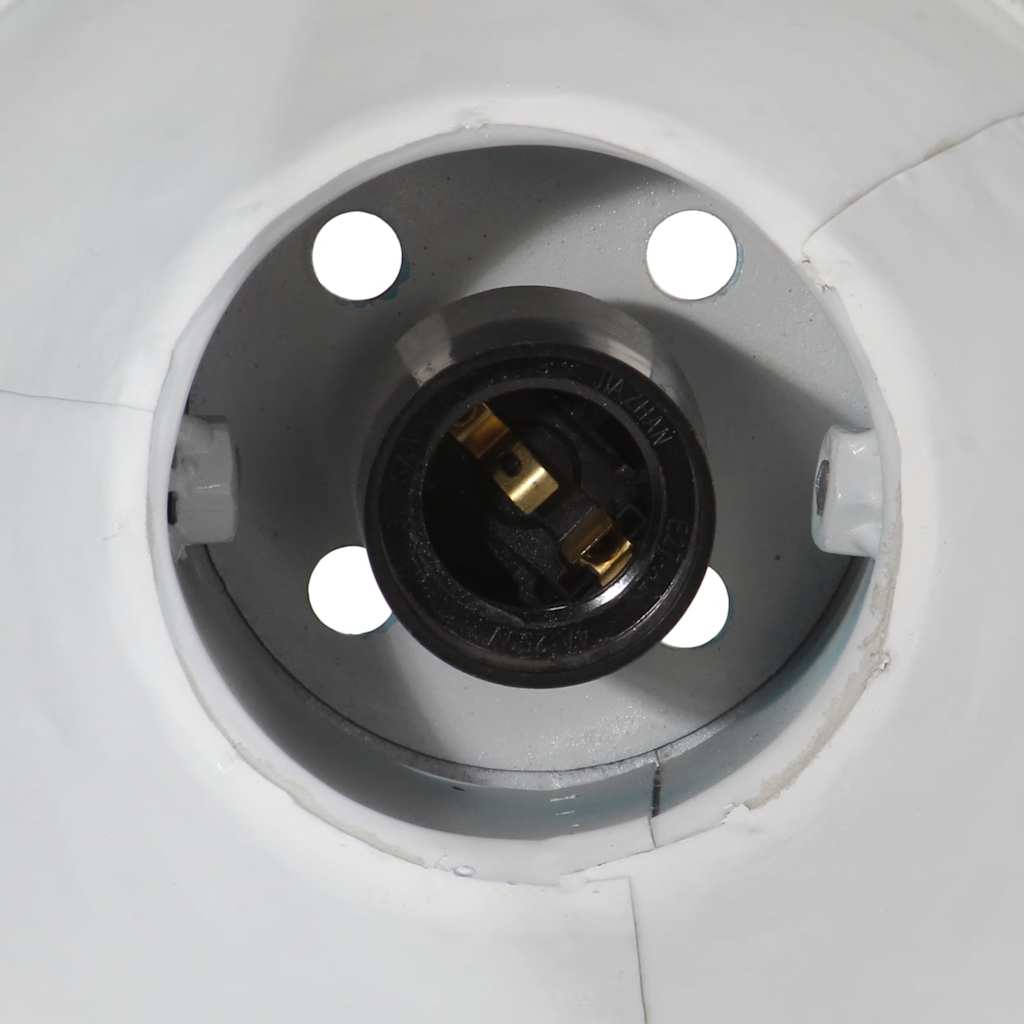 Wandlampe Industriestil Silbern 45x25 cm E27