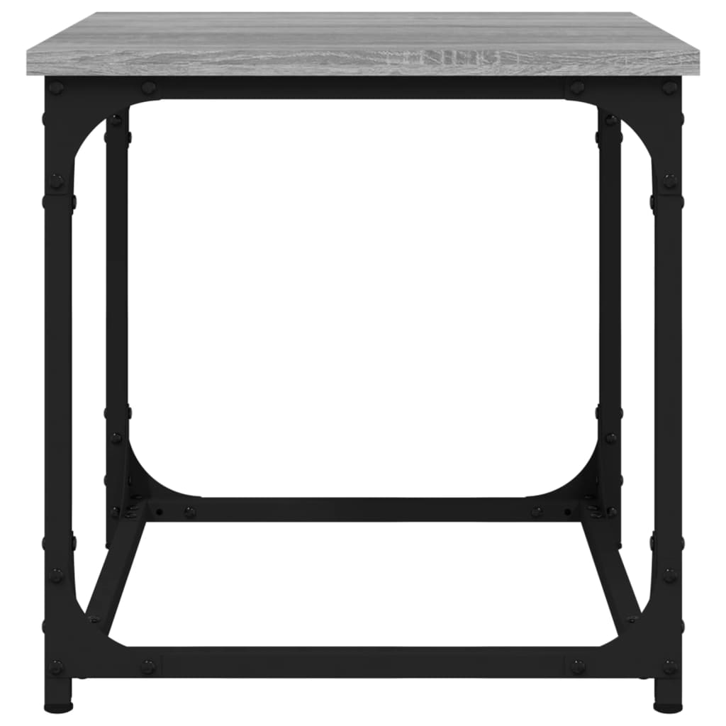 Beistelltisch Schwarz 40x40x40 cm Holzwerkstoff