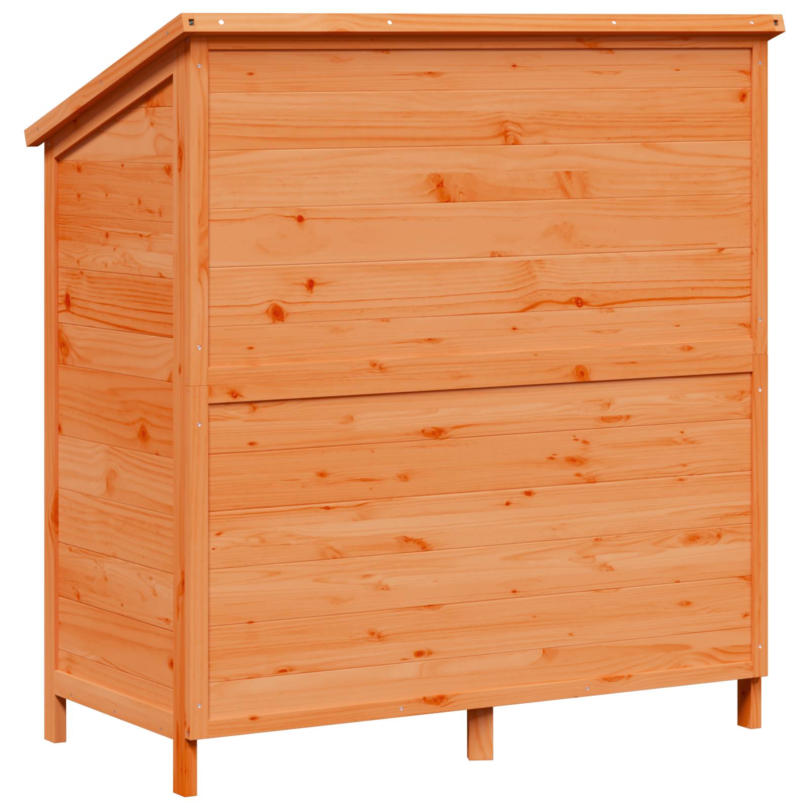 Gartenschuppen Natur 59,5 x 56 x 113,5 cm Massivholz aus Fichte