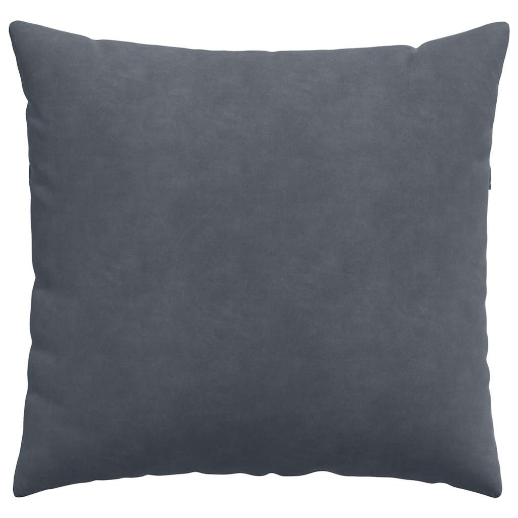 Sofakissen 2 Stück Blau 50 x 30 cm Cordstoff