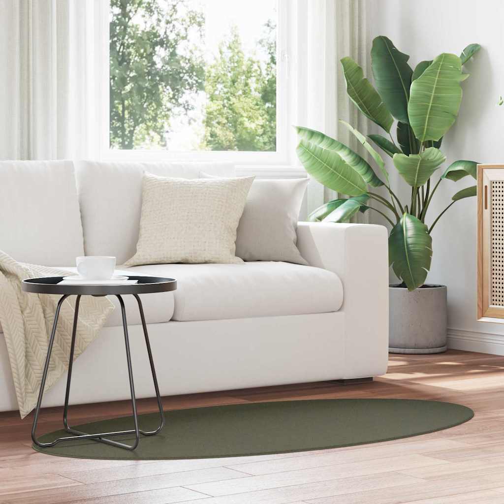 Bereichsteppiche HUARTE Anthrazit 100 x 200 cm 100 %Polyester