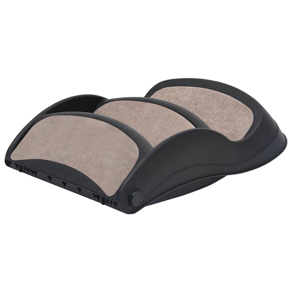 Hundetreppe mit 3 Stufen Klappbar Creme 50x38x38 cm Kunststoff