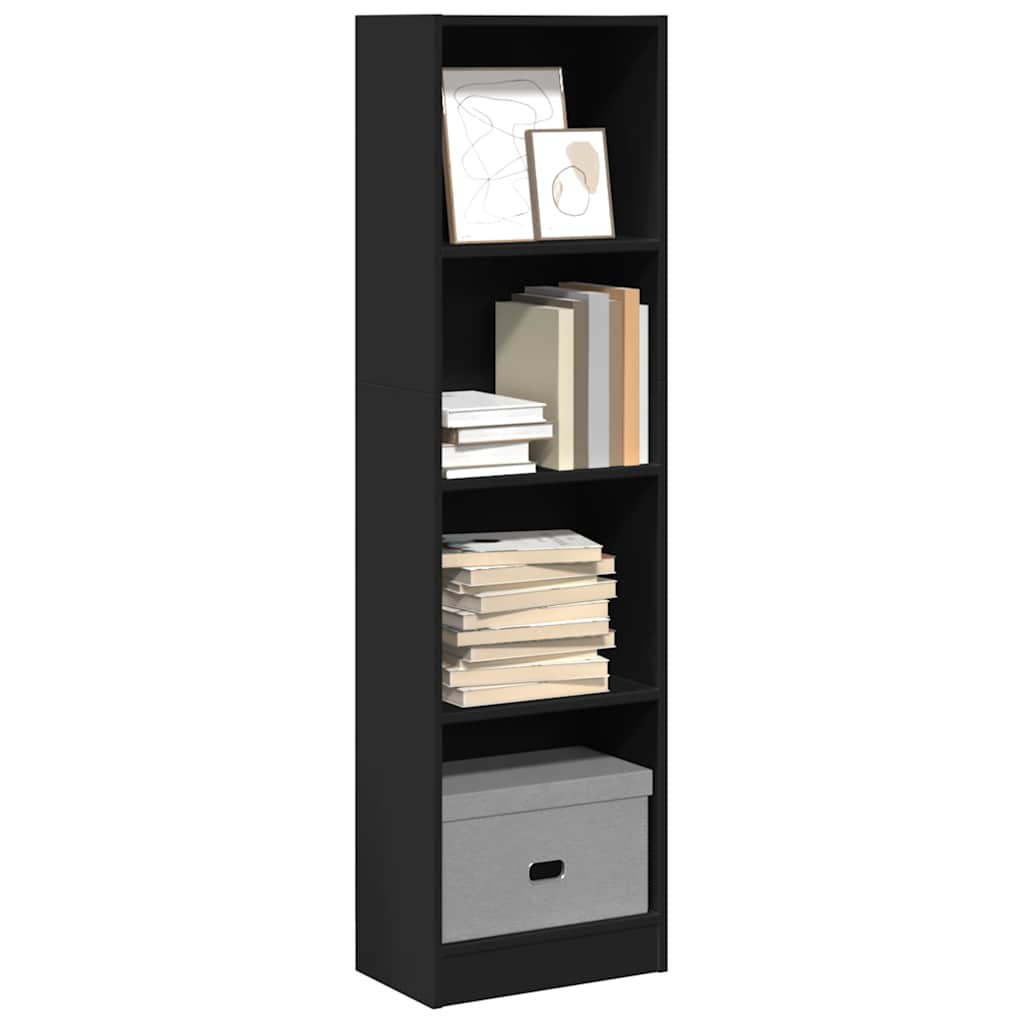 Bücherregal Weiß 40x24x75 cm Holzwerkstoff