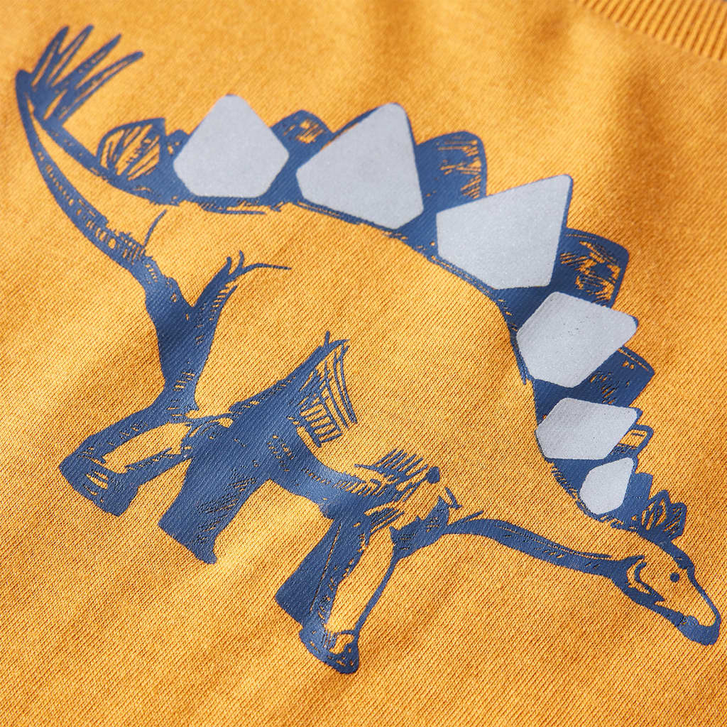 Kinder-Langarmshirt Dunkelrot 116