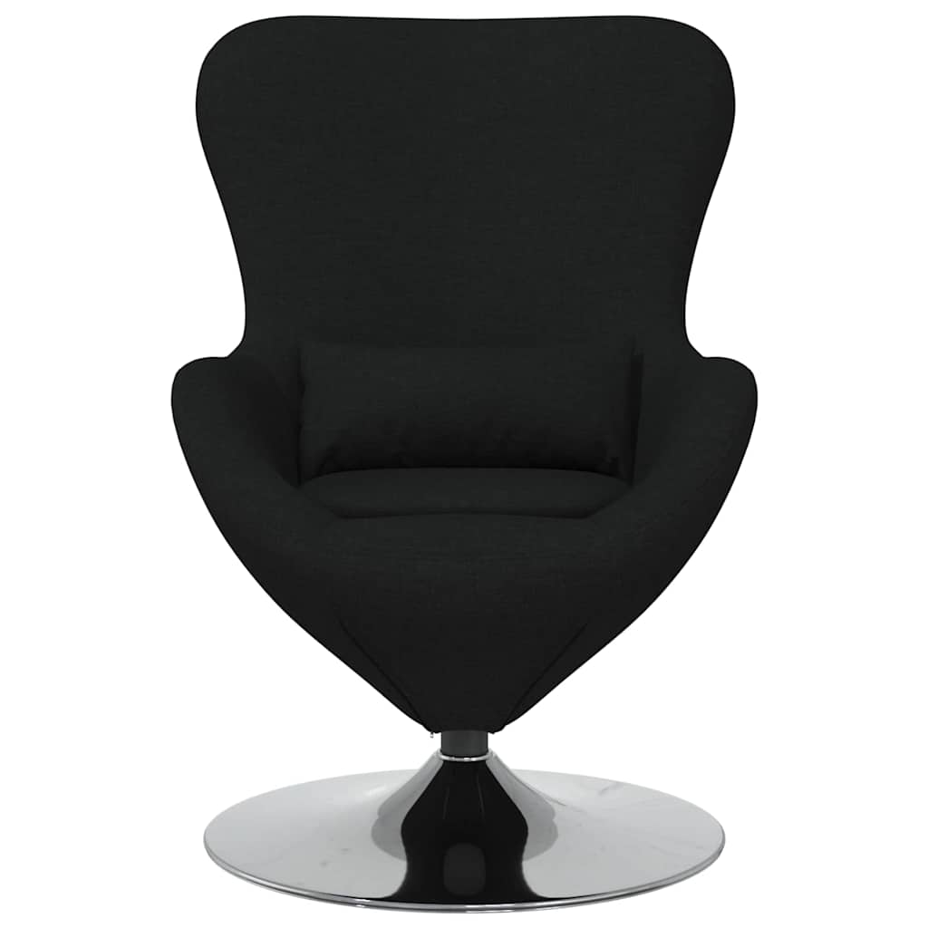 Eiersessel Hellgrau 63 x 73 x 90 cm Stoff