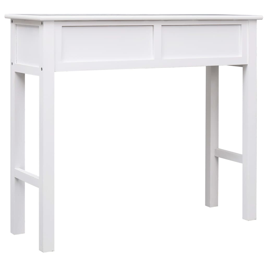 Konsolentisch Grau 90×30×77 cm Holz