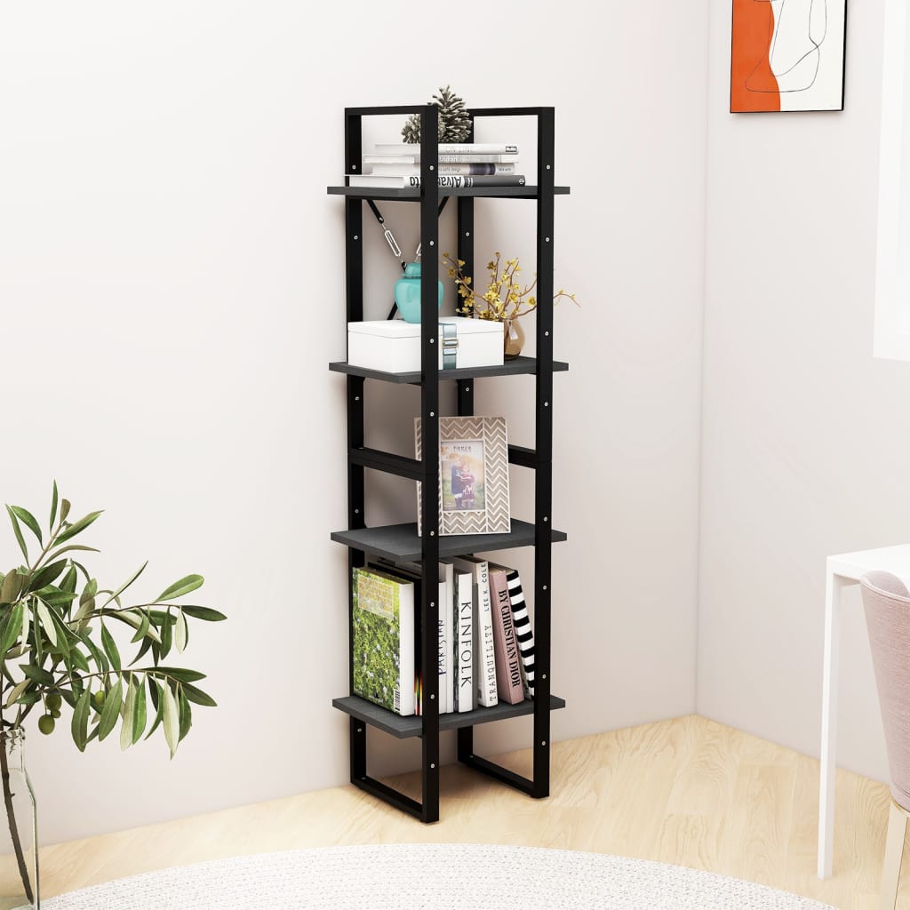Bücherregal 2 Fächer Weiß 40x30x70 cm Holzwerkstoff