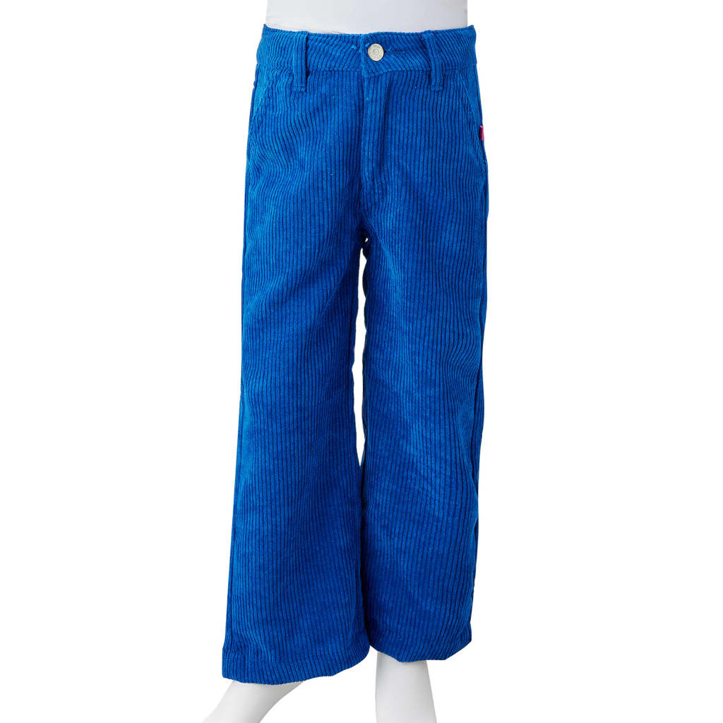 Kinderhose Cord Kobaltblau 92