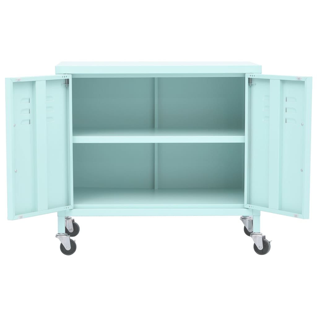 Lagerschrank Olivgrün 60x35x56 cm Stahl