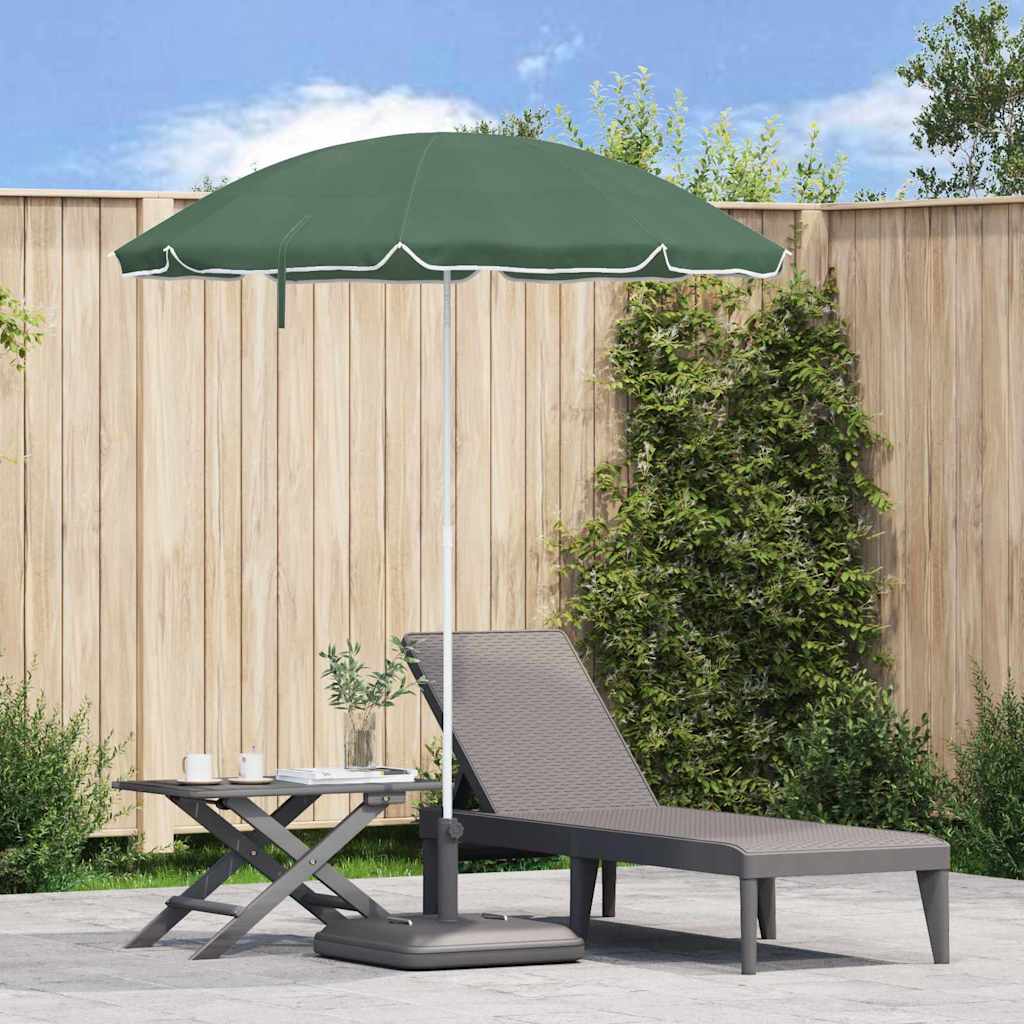 Sonnenschirm mit Stahlmast Sandfarbe 180 cm