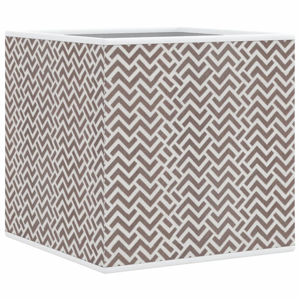 Faltboxen 4 Stk. Creme 32x32x32 cm Vlies