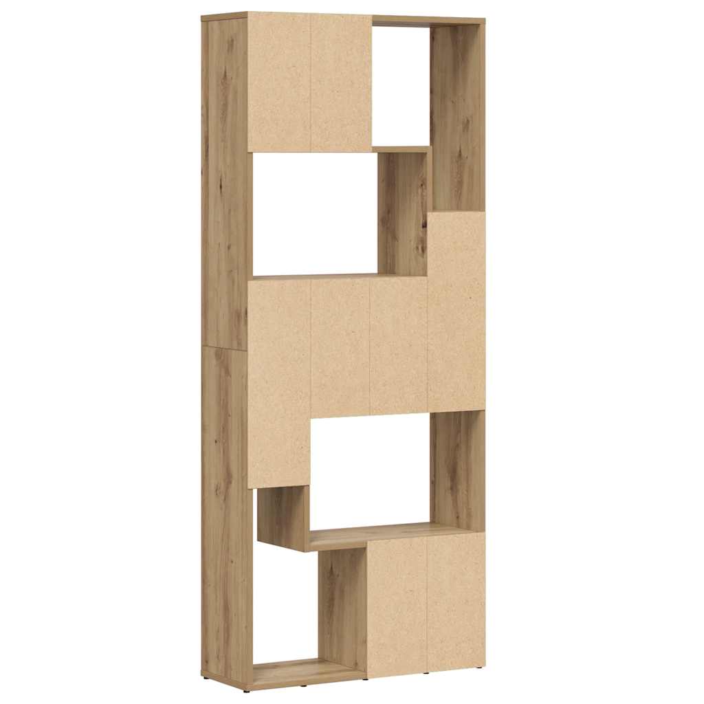 Bücherregal Weiß 67x24x161 cm Holzwerkstoff