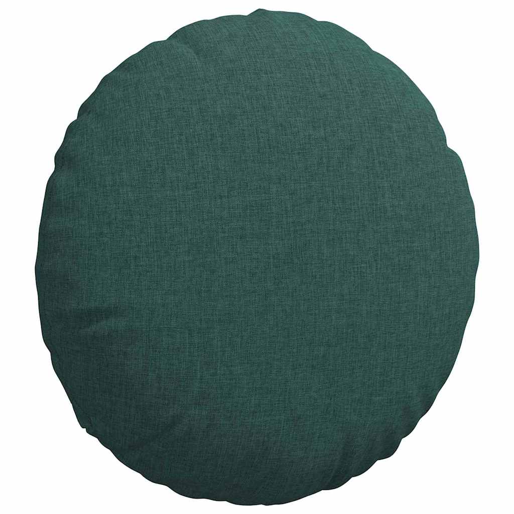Sitzkissen 2 pcs Hellgrau Ø30 x 13 cm Stoff