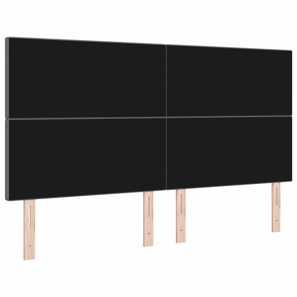 Kopfteil Hellgrau 80 cm Cordstoff