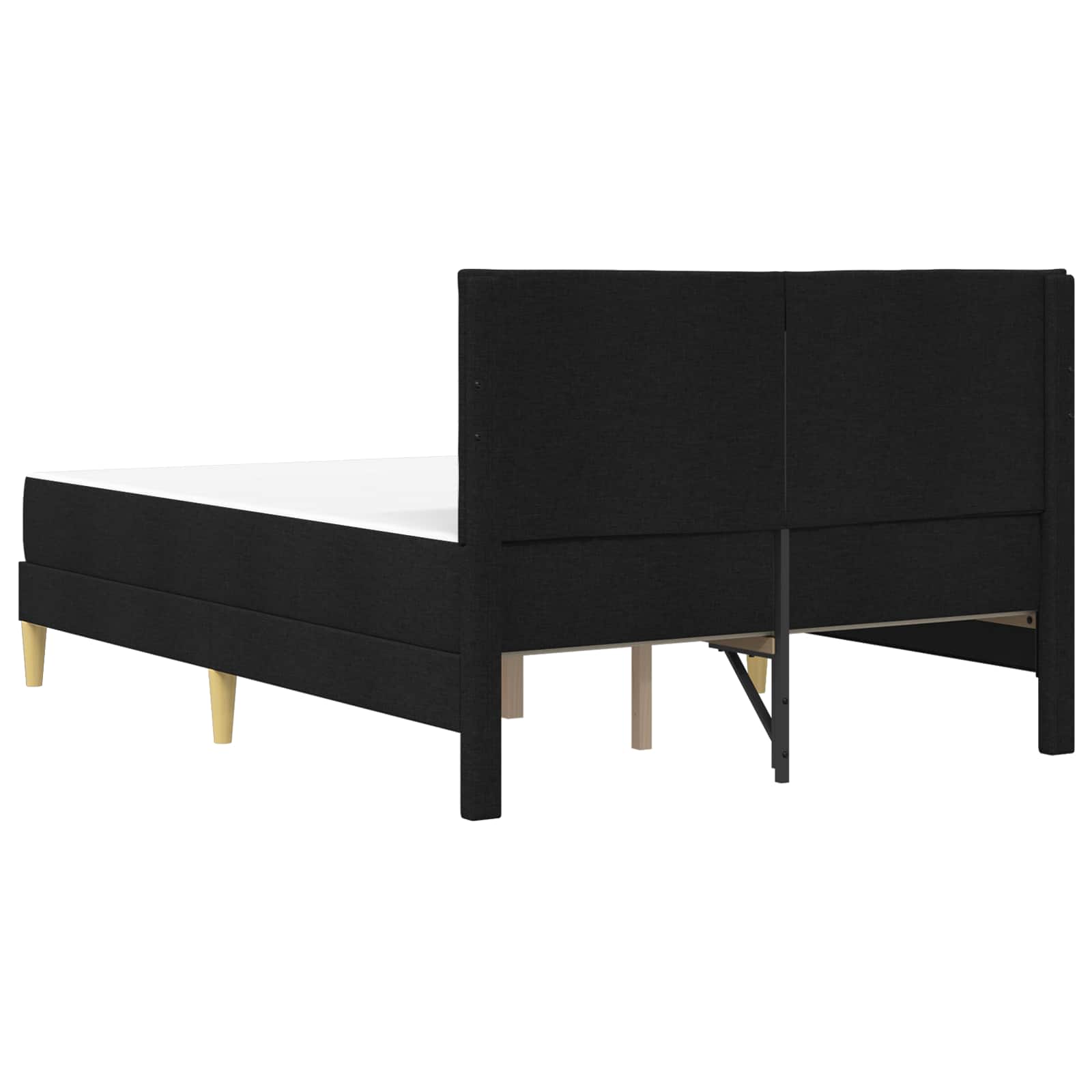 Bettrahmen Hellgrau 80 x 200 cm Polyester