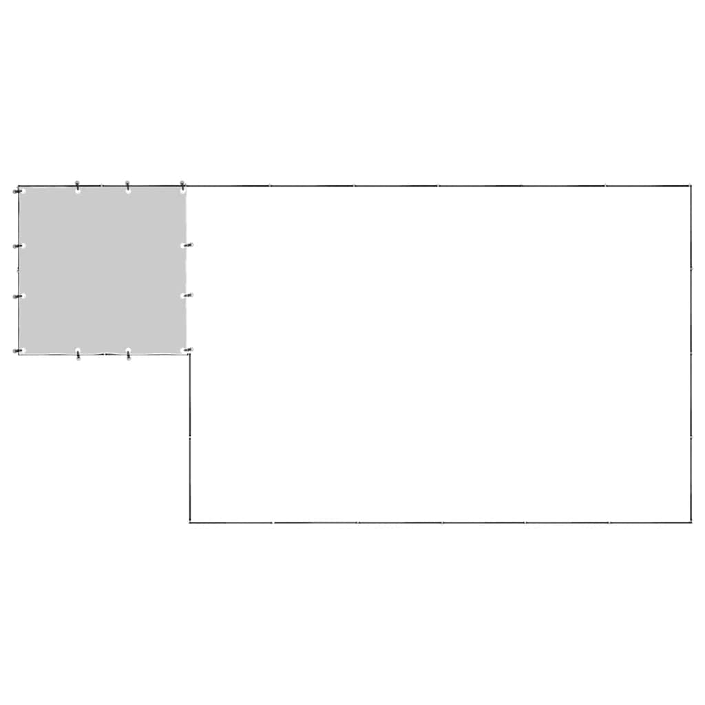 Hundezwinger Schwarz 6,05 m² Stahl