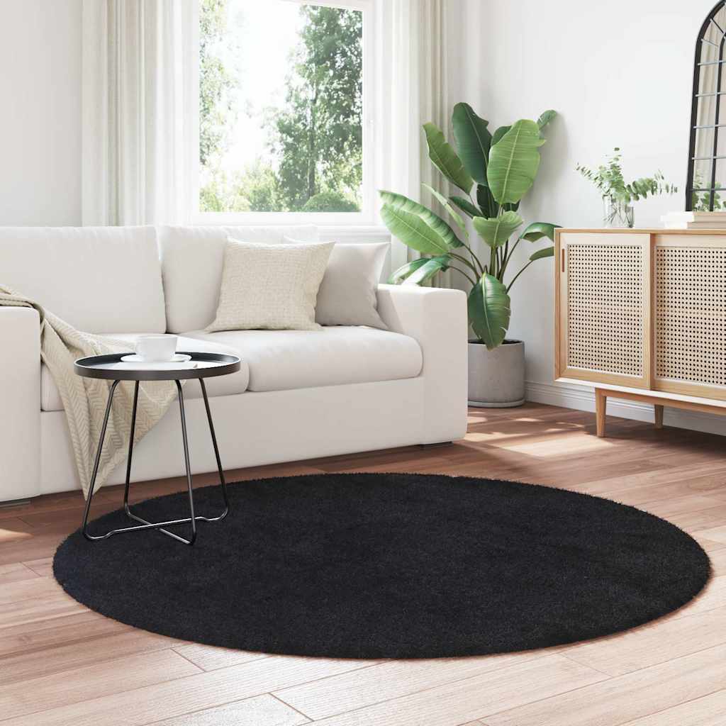 Teppich Shaggy Hochflor NAVARRA Beige 60x100 cm Polyester