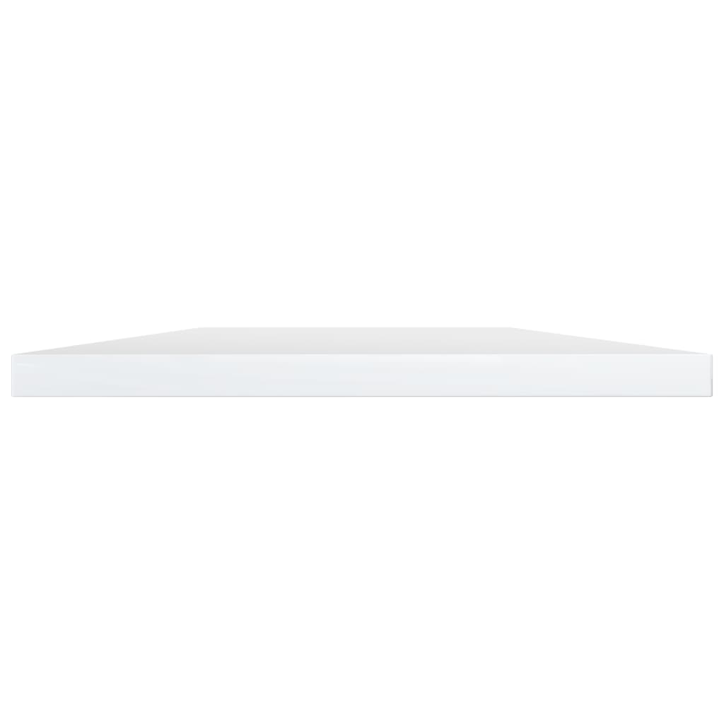 Bücherregal-Bretter 4 Stk. Weiß 40x10x1,5 cm Holzwerkstoff
