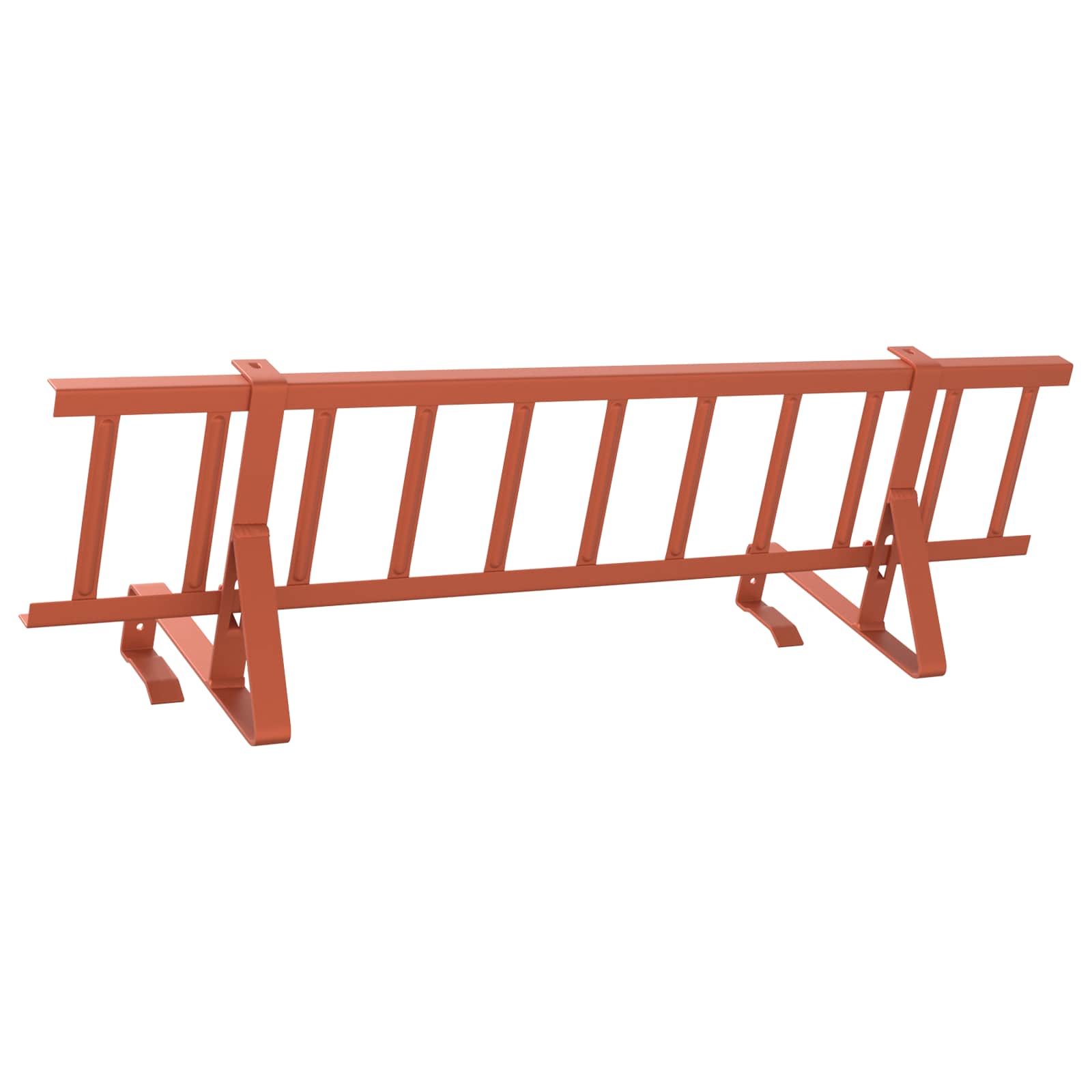 Dachschneeschild Anthrazit 100 x 29,5 x 34,5 cm Stahl