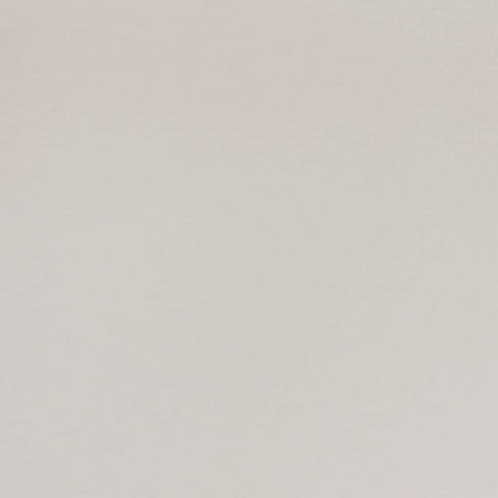 Bistrotisch Weiß Ø 50 x 71 cm Pulverbeschichteter Stahl