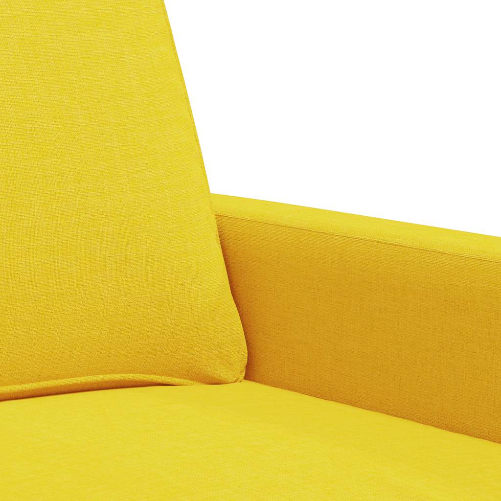 3-Sitzer-Sofa Hellgrau 180 cm Stoff