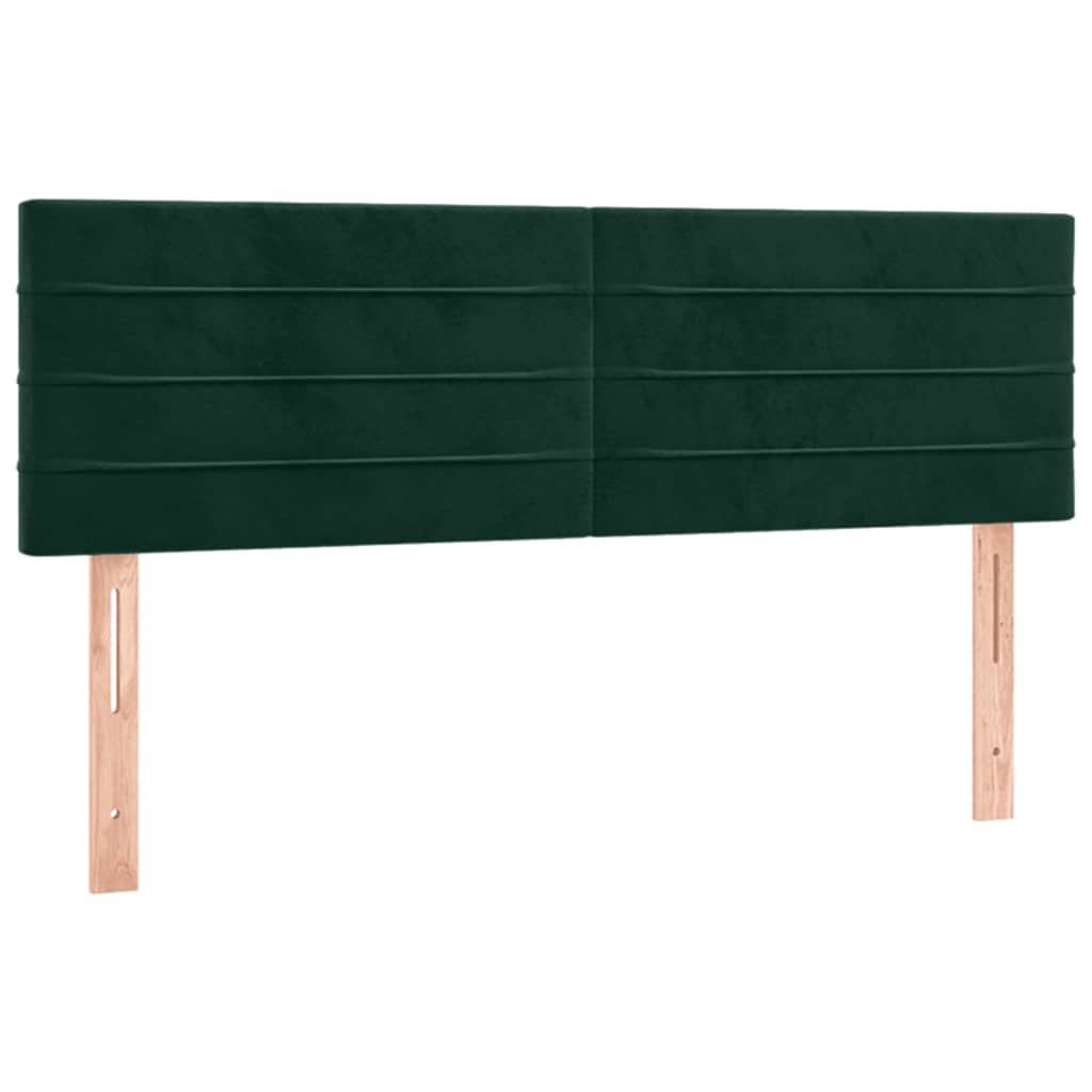 Kopfteil Hellgrau 80x5x118/128 cm Samt