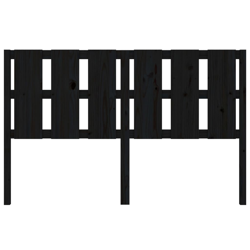 Kopfteil Grau 80,5x4x100 cm Massivholz Kiefer