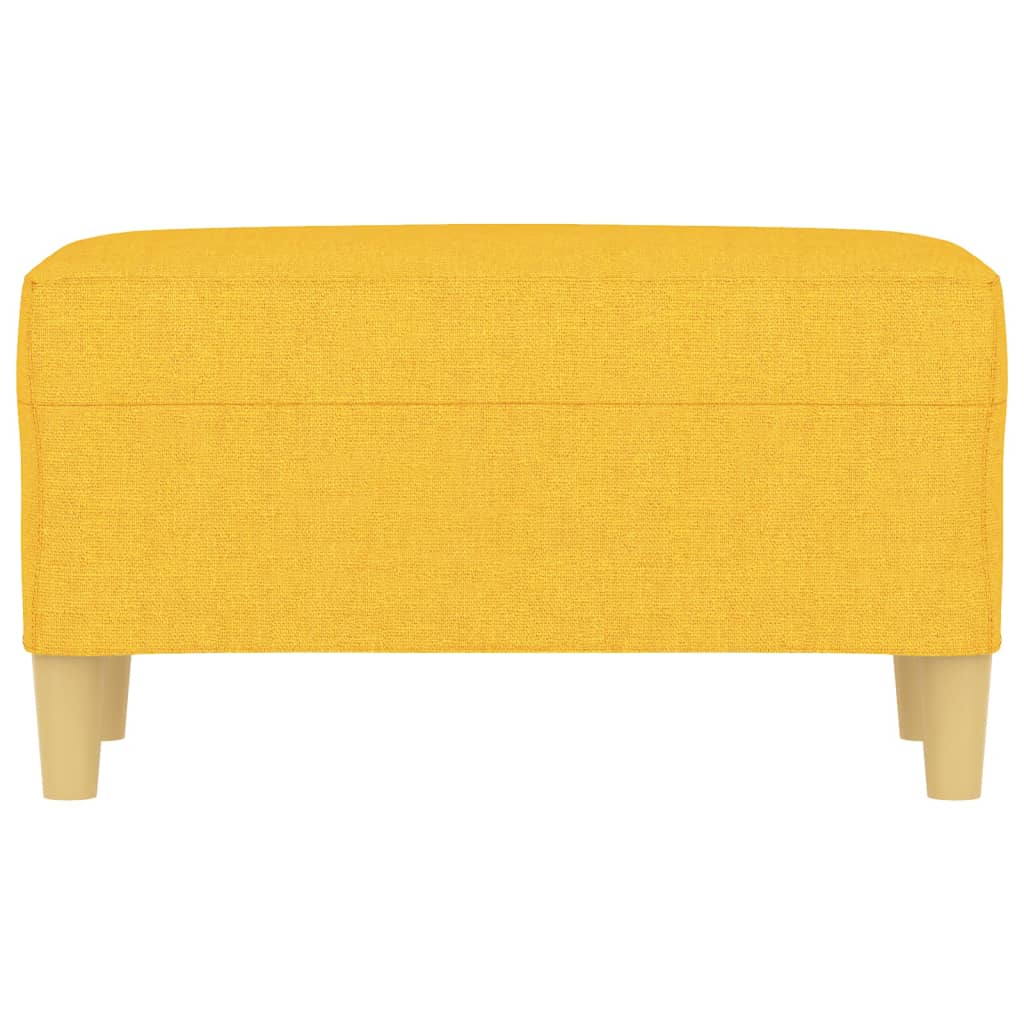 Sitzbank Hellgrau 70x35x41 cm Stoff