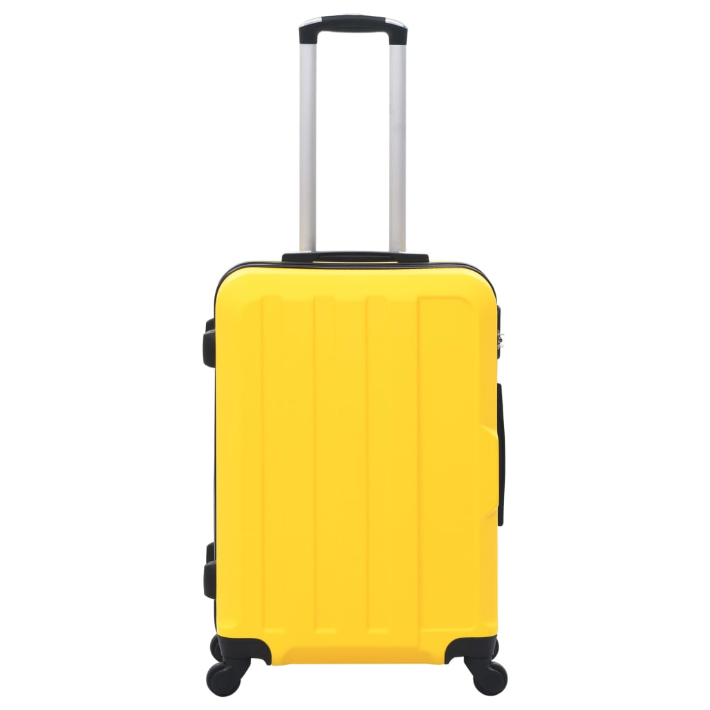 Hartschalen-Trolley-Set 3 Stk. Lila ABS