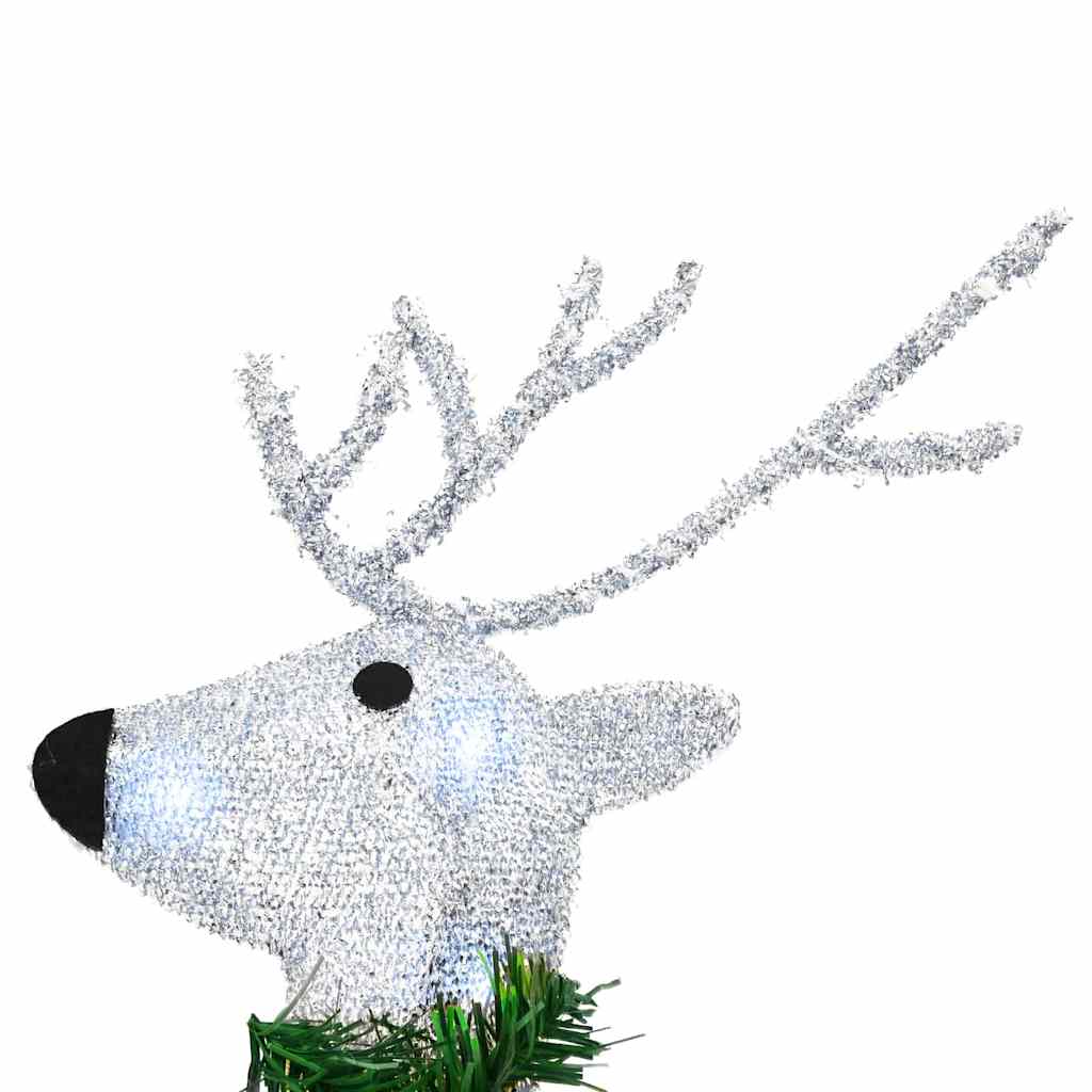 LED Rentiere 4 pcs Gold Stoff