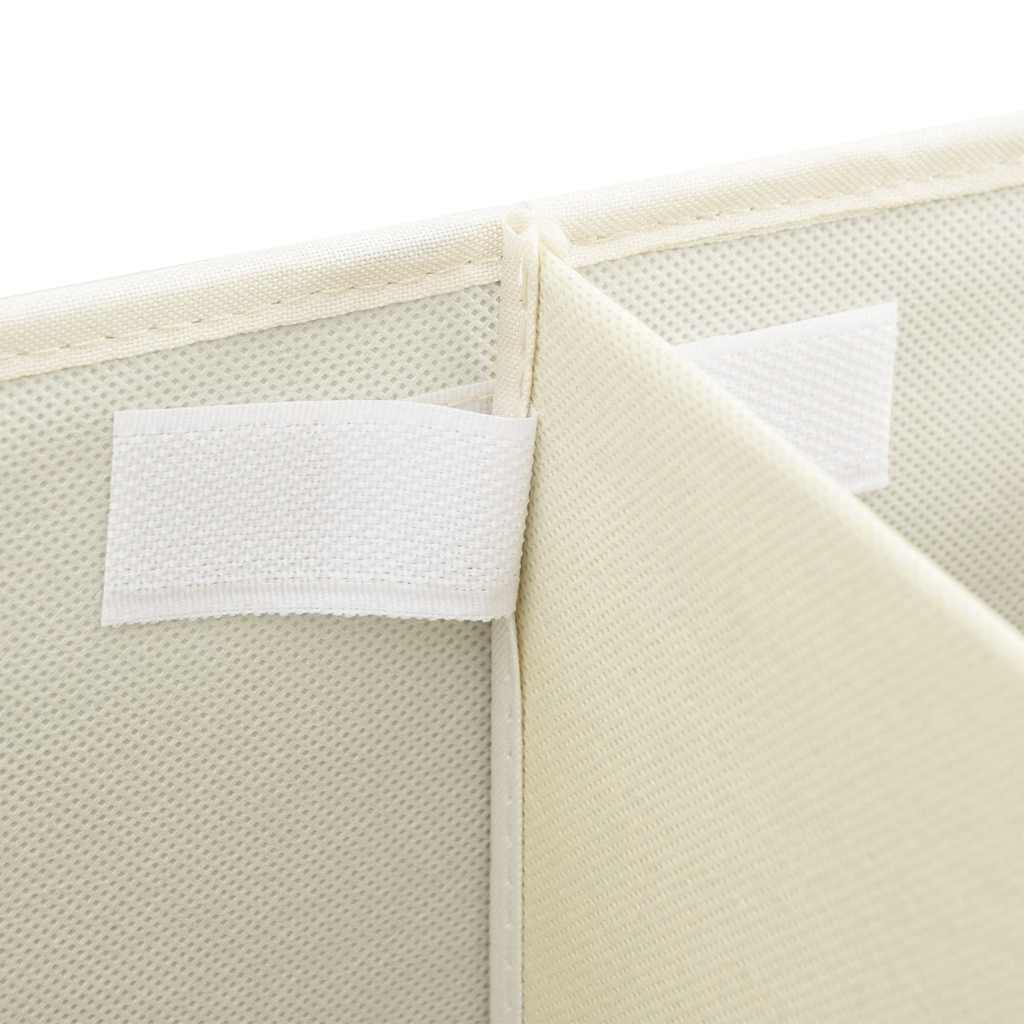 Aufbewahrungsbox Stoff 50x30x25 cm Anthrazit