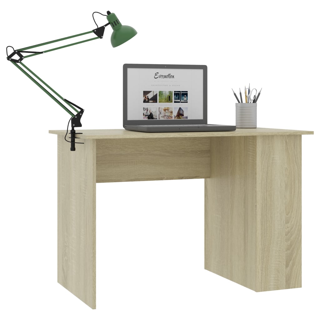 Schreibtisch Weiß 110x60x73 cm Holzwerkstoff