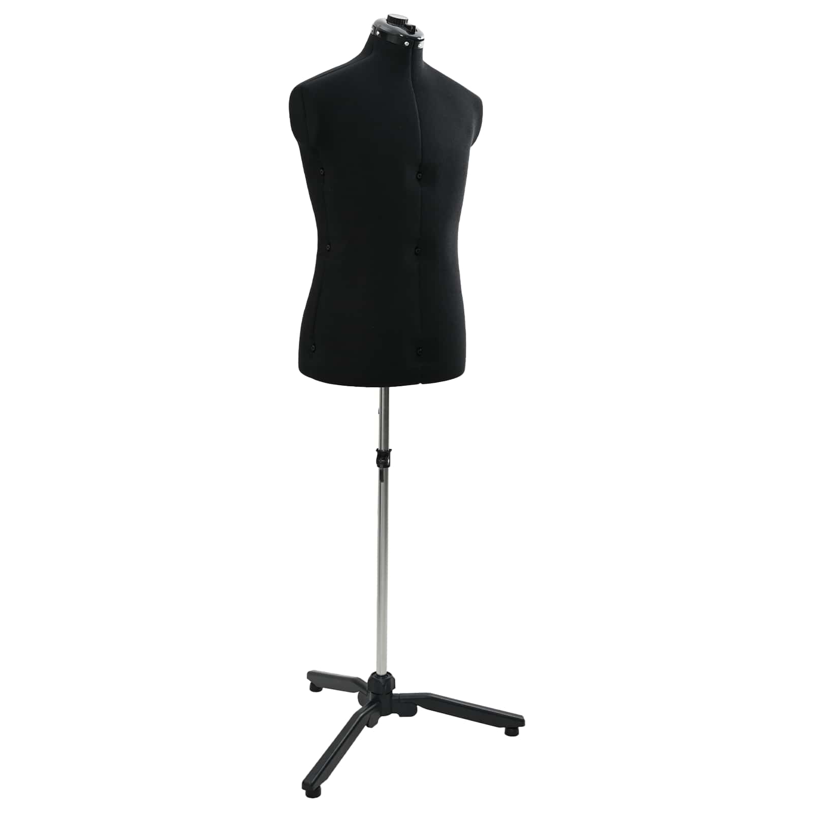 Verstellbare Schneiderpuppe für Männer Blau 37,5-45,5 Zoll