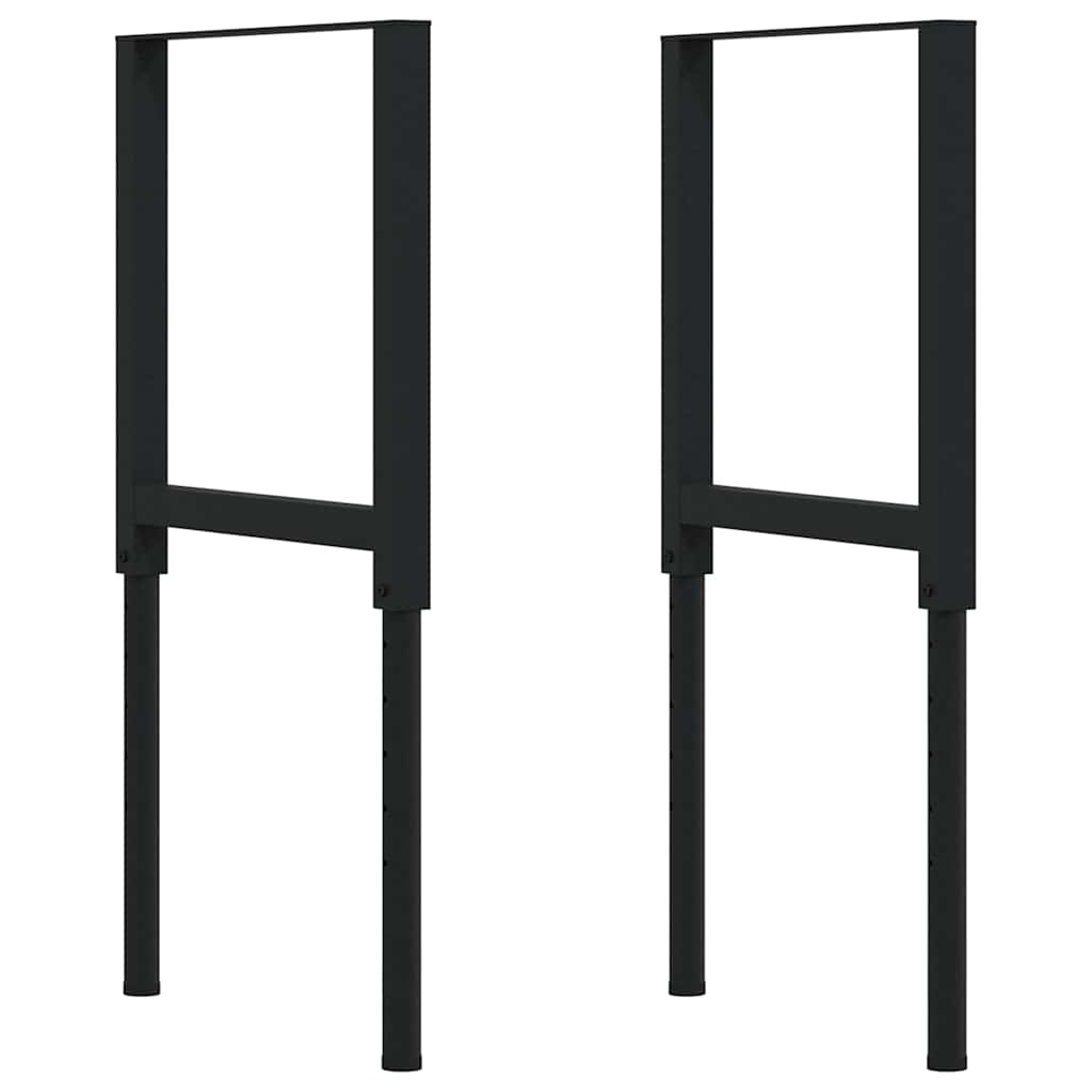 Werkbank 80x60x(73-99,5) cm Massivholz Akazie Rechteckig